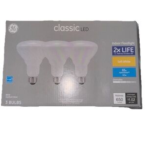 GE Classic LED Indoor Floodlight Bulbs - Soft White